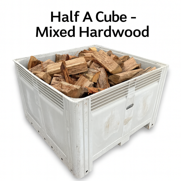 Mixed Hardwood Firewood - 1/2 (Half) A Cube